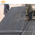 High standard galvanized catwalk steel grating